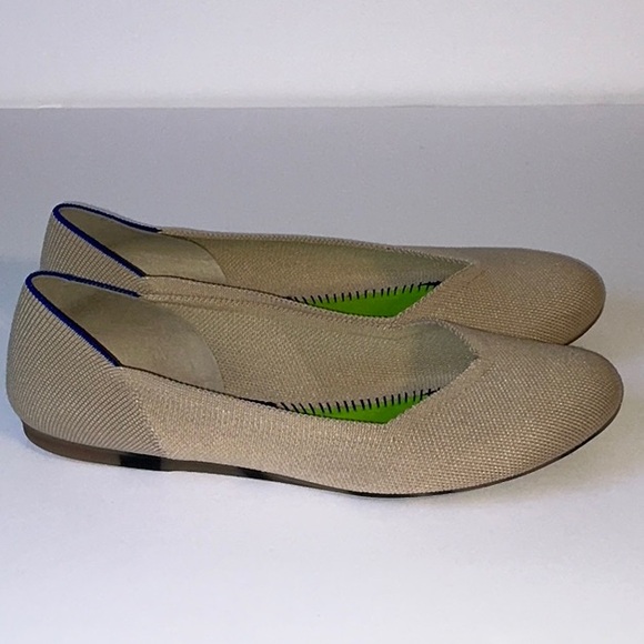 Rothy’s, Ecru, Size 10, The Daily Flat - Picture 6 of 10